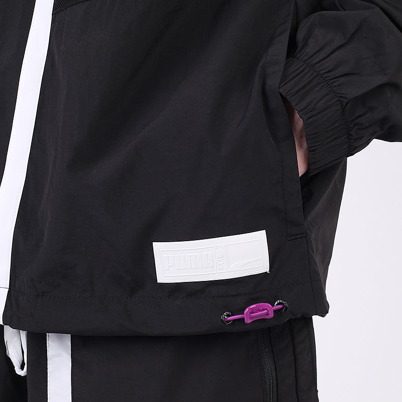 мужская черная куртка PUMA Court Side Jacket 53032403 - цена, описание, фото 2